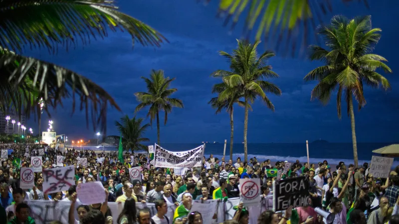 Protesty v Brazílii