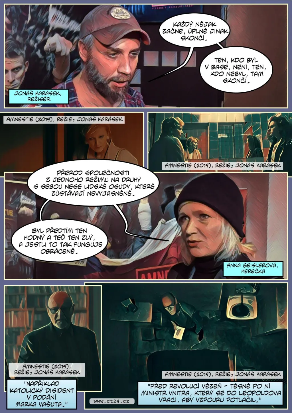 Politické drama inspirované skutečností. Nový film připomene důsledky Havlovy amnestie