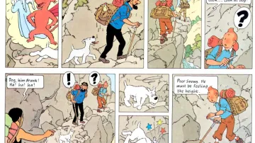 Komiks o Tintinových dobrodružstvích