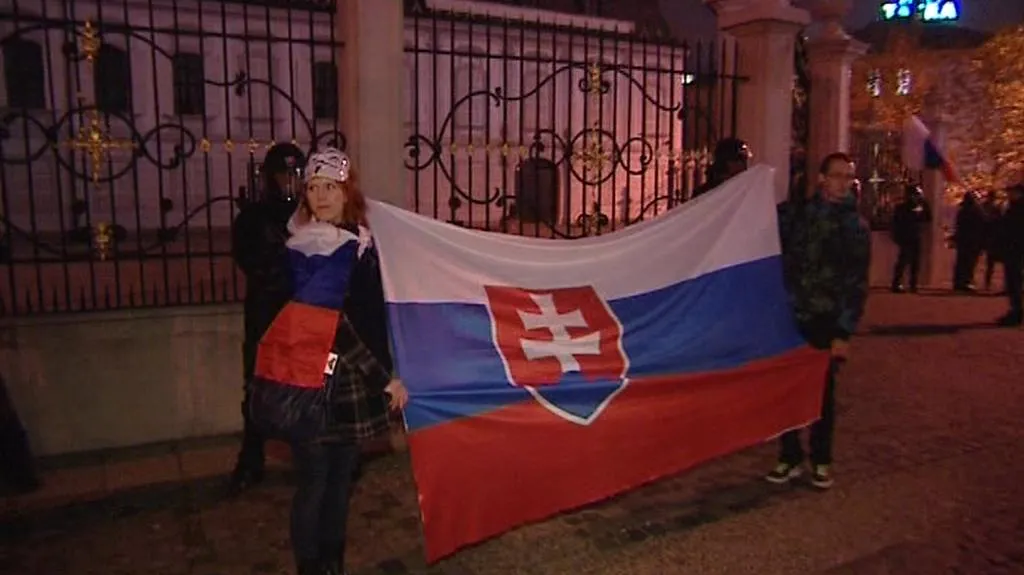 Demonstrace v Bratislavě