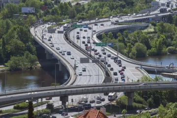 Rekonstrukce Barrandovského mostu možná skončí už příští rok