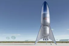 Prototyp kosmické lodi Elona Muska se už rýsuje. Starship poletí i na Mars