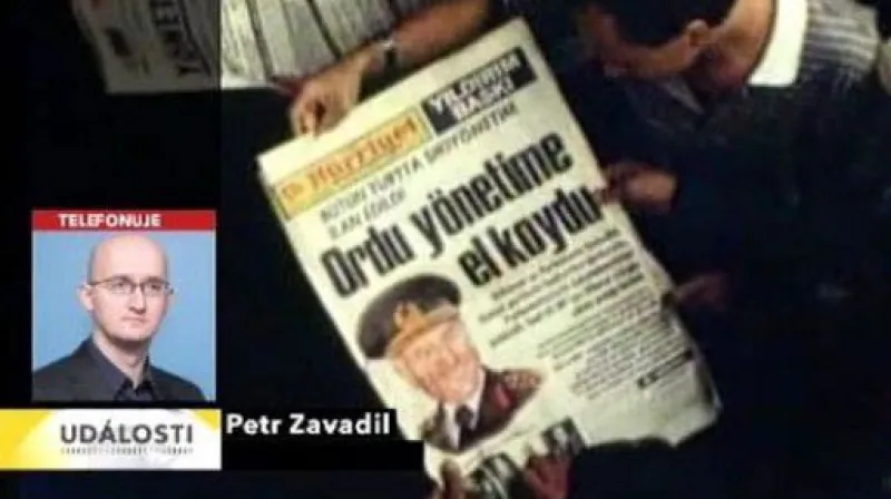 Telefonát Petra Zavadila