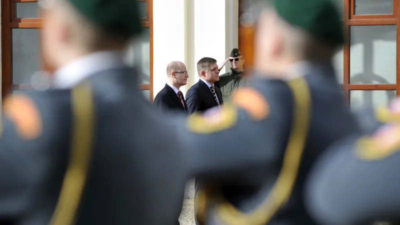 Bohuslav Sobotka na oficiální návštěvě Slovenska