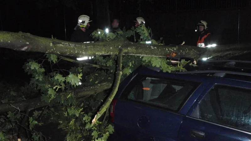 Hasiči na Zlínsku likvidovali většinou popadané stromy