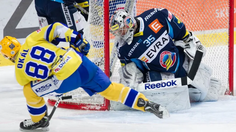 Utkání Vítkovice - Zlín