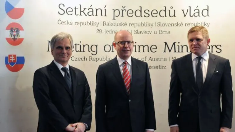 Brífink po setkání premiérů visegrádské skupiny