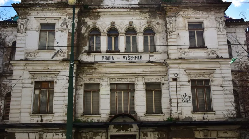 Nádraží Vyšehrad – stav v roce 2022