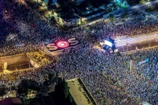 Izraelci dál protestují proti justiční reformě, v Tel Avivu se jich sešlo na sto padesát tisíc