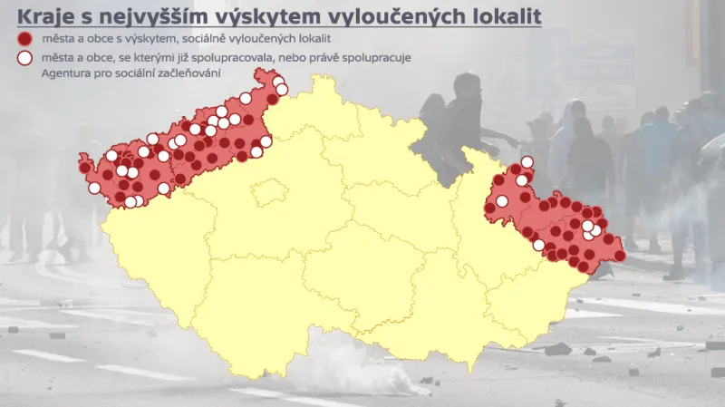 Vyloučené lokality - celá ČR