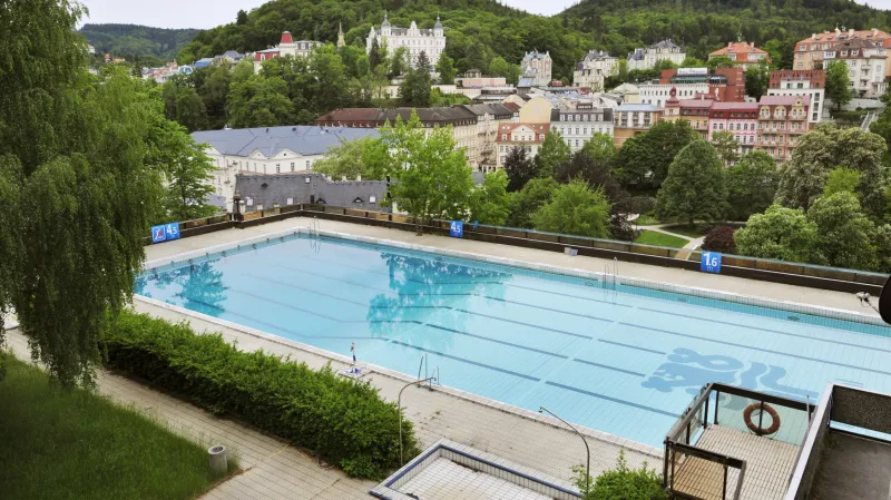 Bazén hotelu Thermal