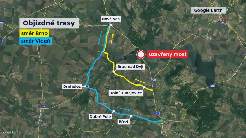 Objízdné trasy