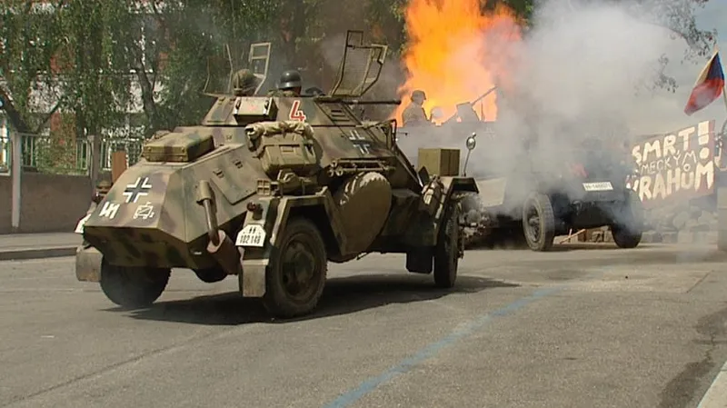 Rekonstrukce bojů Na Pražačce