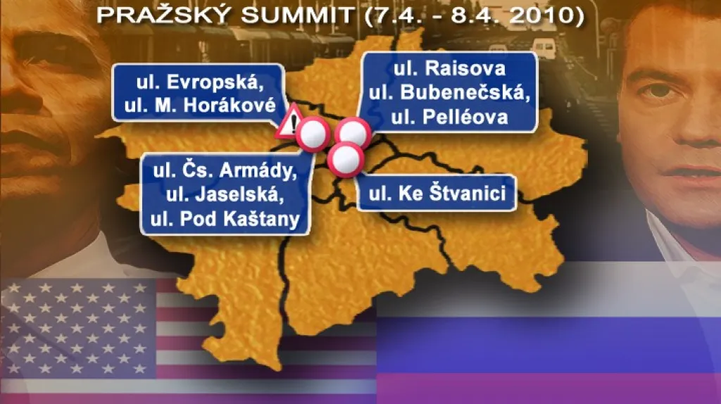Uzavírky v Praze