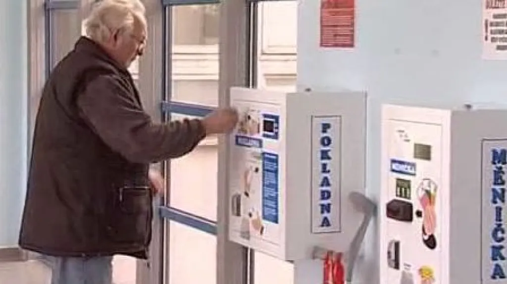 Automat na výběr poplatků