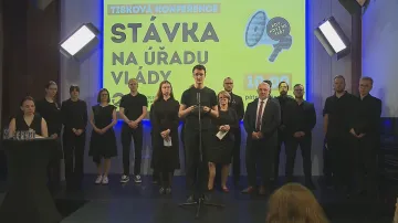 Stávka pracovníků Úřadu vlády