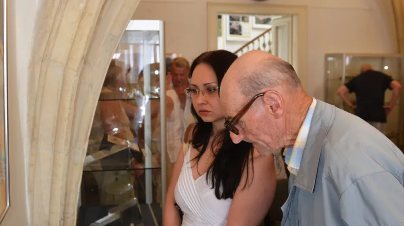 Z výstavy Zmizelé Louny