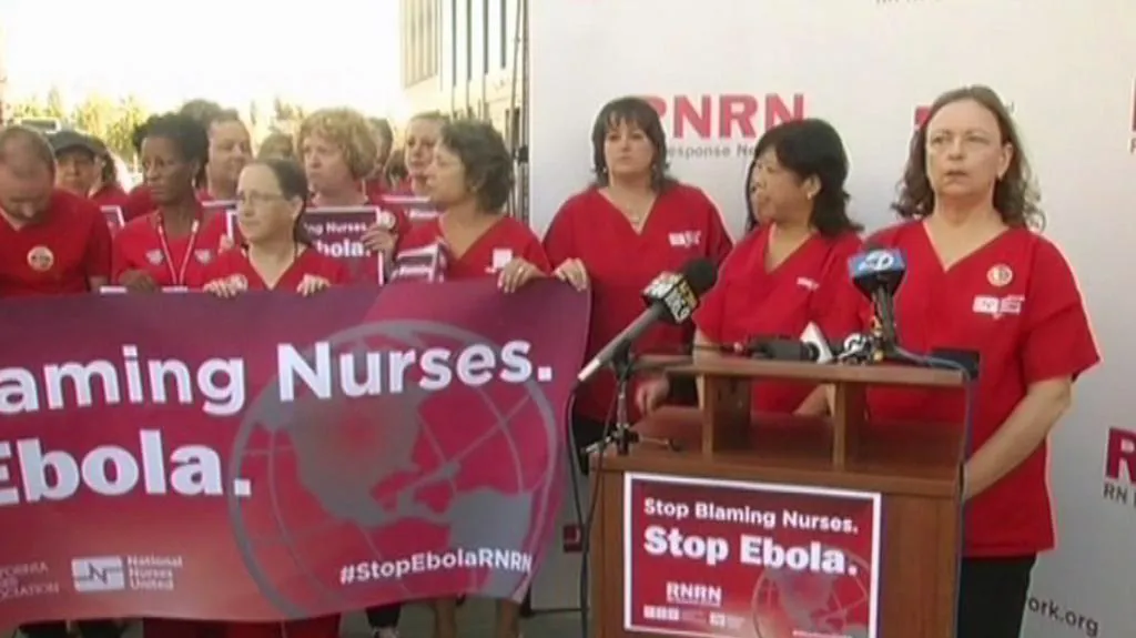 Přestaňte nás obviňovat, hlásí zdravotní sestry v USA