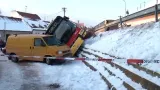 Havarovaný autobus