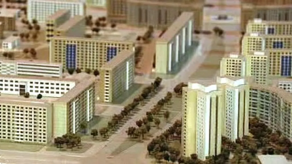 Model města v Německu
