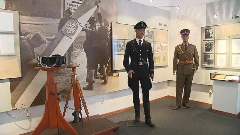 Historická expozice ve věznici Pankrác