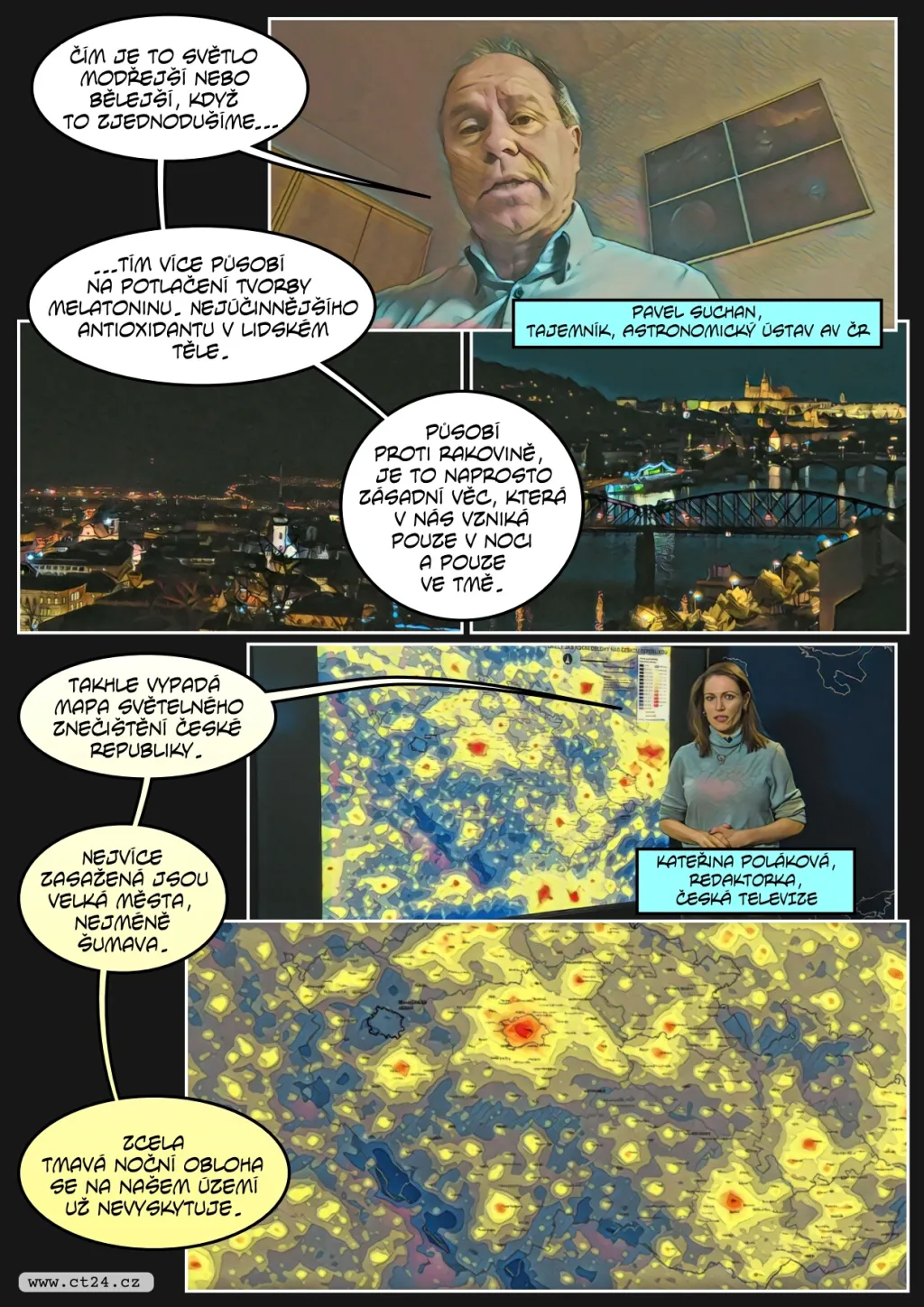 Vědci zkoumají škodlivost umělého osvětlení