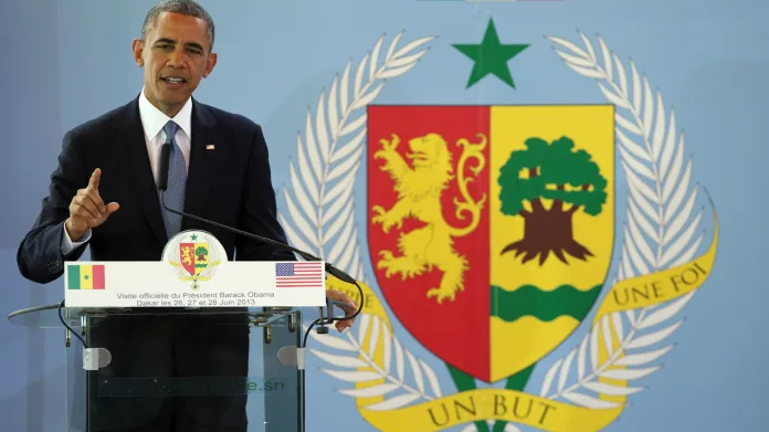 Barack Obama v Senegalu