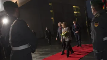 Václav Klaus a Angela Merkelová