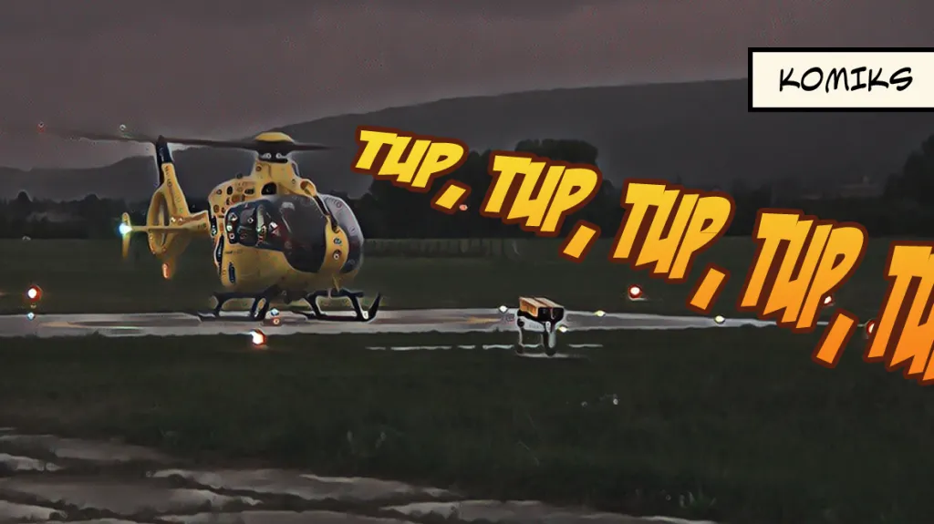Liberečtí záchranáři mají nový heliport. Umožní jim přistávat s vrtulníky i v noci