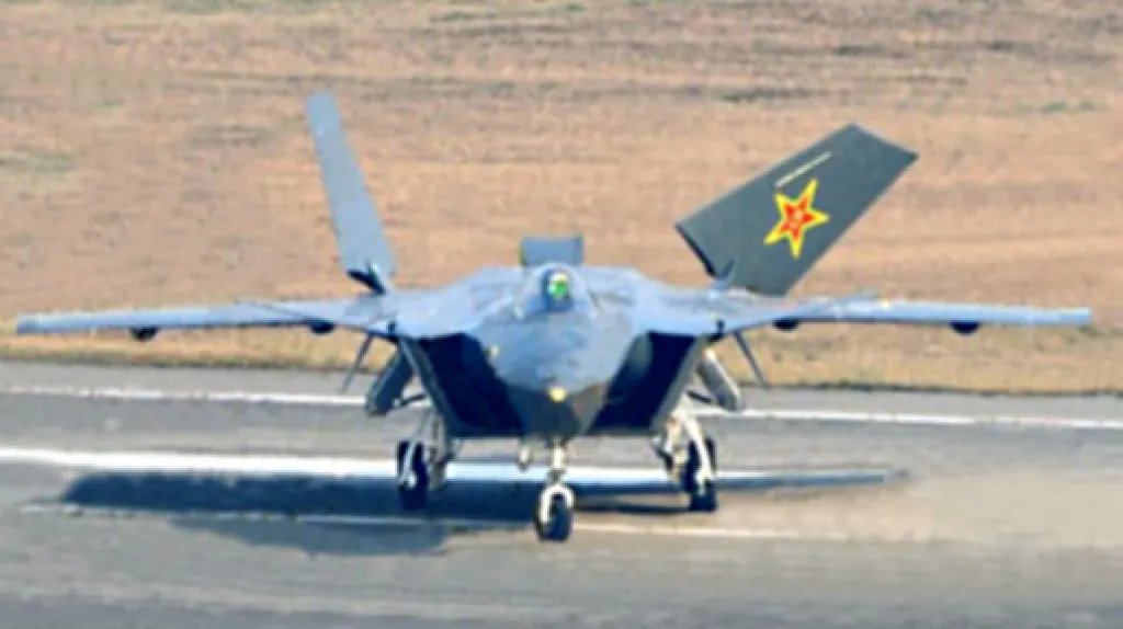 Čínské letadlo J-20