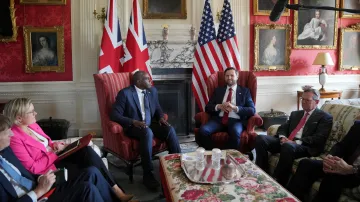 David Lammy a JD Vance