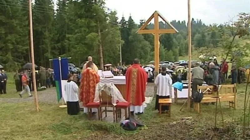 Vzpomínka na oběti havárie u Lomu nad Rimavicou