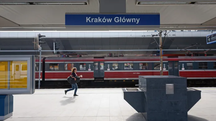 Vlakové nádraží v Krakově