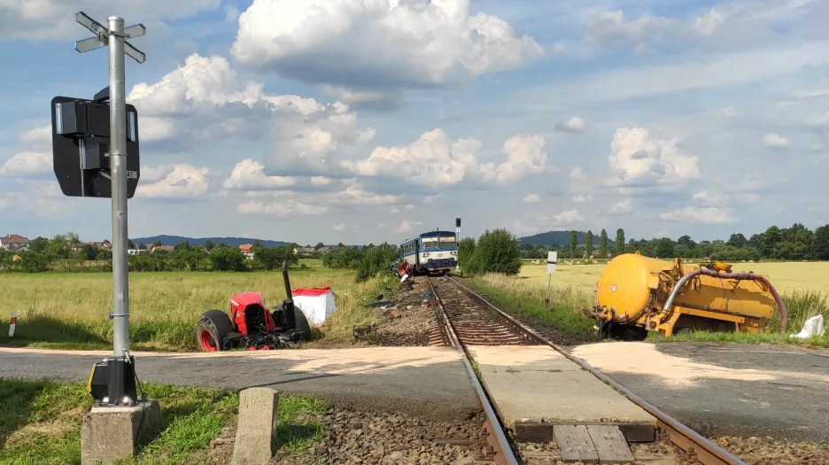 Železniční nehoda u Klatov