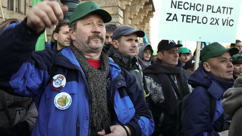 Hornická demonstrace