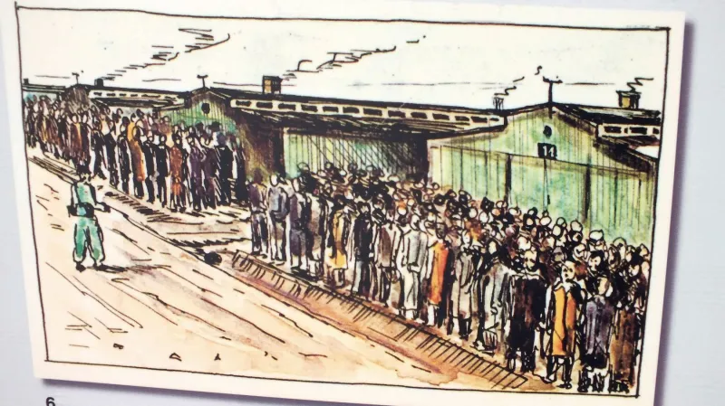 Z výstavy Místa utrpení, smrti a hrdinství