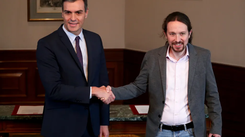 Pedro Sánchez a Pablo Iglesias