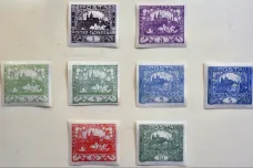 Před sto lety vyšla první československá poštovní známka. Zdobil ji motiv Hradčan