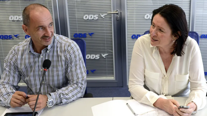 Martin Kuba a Miroslava Němcová