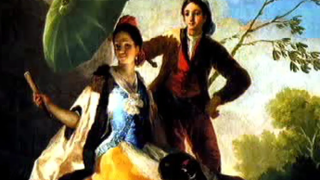 Francisco Goya: Slunečník (1777)