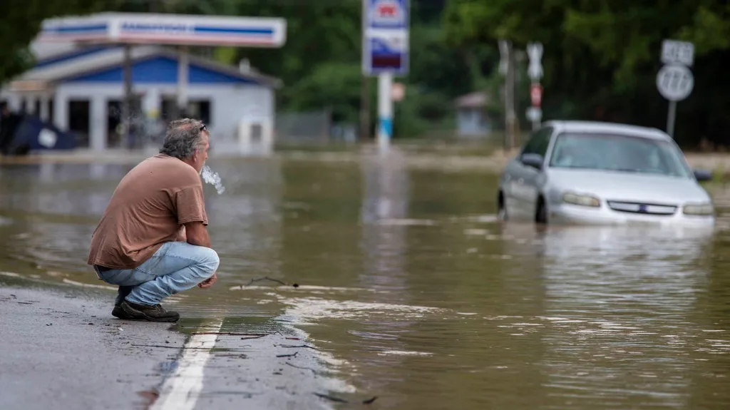 Povodně v americkém státě Kentucky