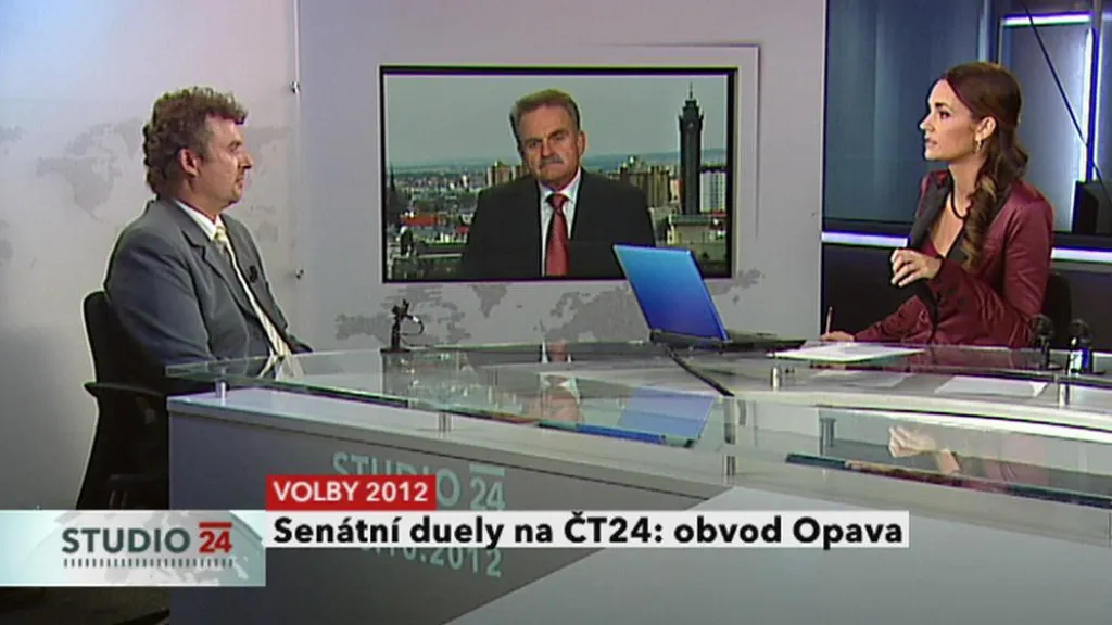 Volební obvod Opava: Václav Vlček (ODS) - Vladimír Plaček (ČSSD)