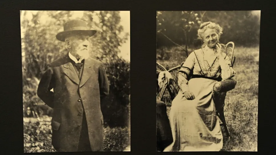 Malíř Gottfried Lindauer a jeho manželka Rebecca