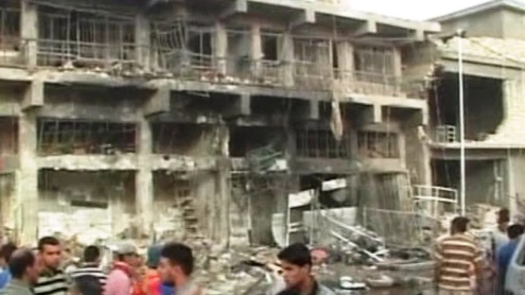 Pumový útok v Iráku