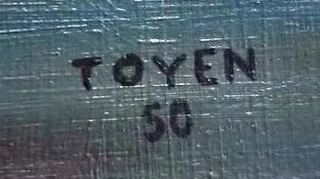 Signatura malířky Toyen