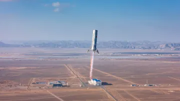 Testovací raketa VTVL-1 společnosti Landspace