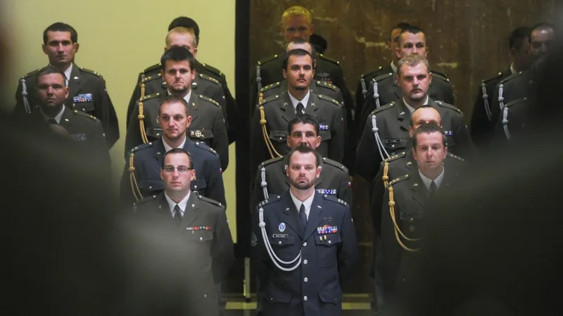 Vyznamenaní vojáci z Afghánistánu