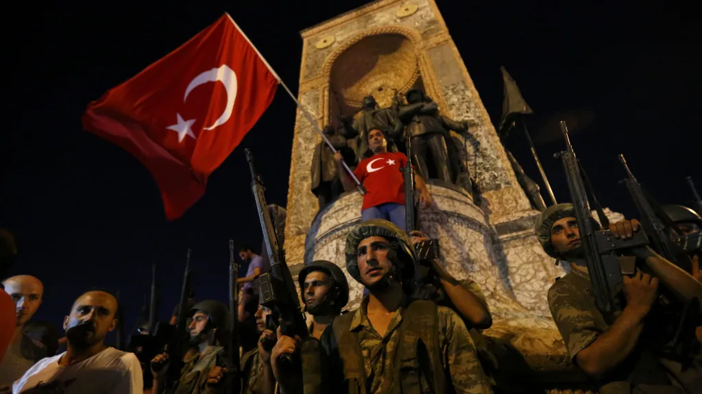 Pokus o převrat v Turecku