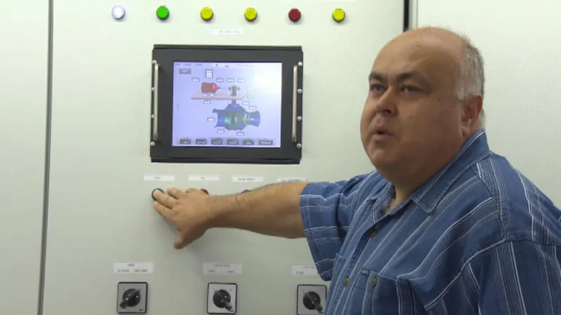 Ovládání vodní elektrárny v Hluboké nad Vltavou