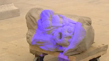 3D skenování Braunových soch